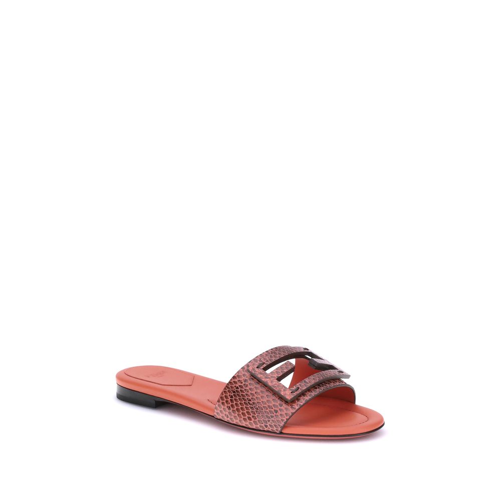 Fendi Python Print Sandals Glam Steals