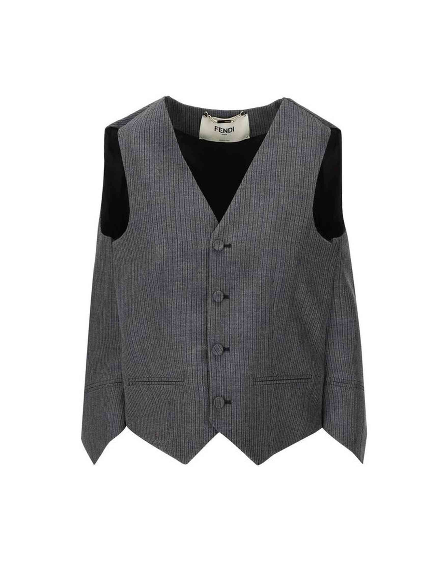 Fendi Striped Vest Top Glam Steals