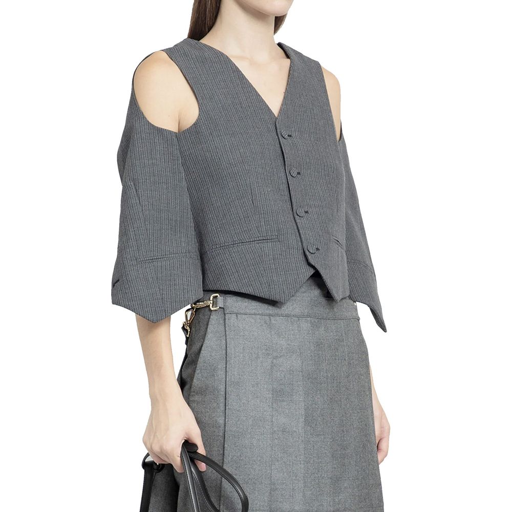 Fendi Striped Vest Top Glam Steals