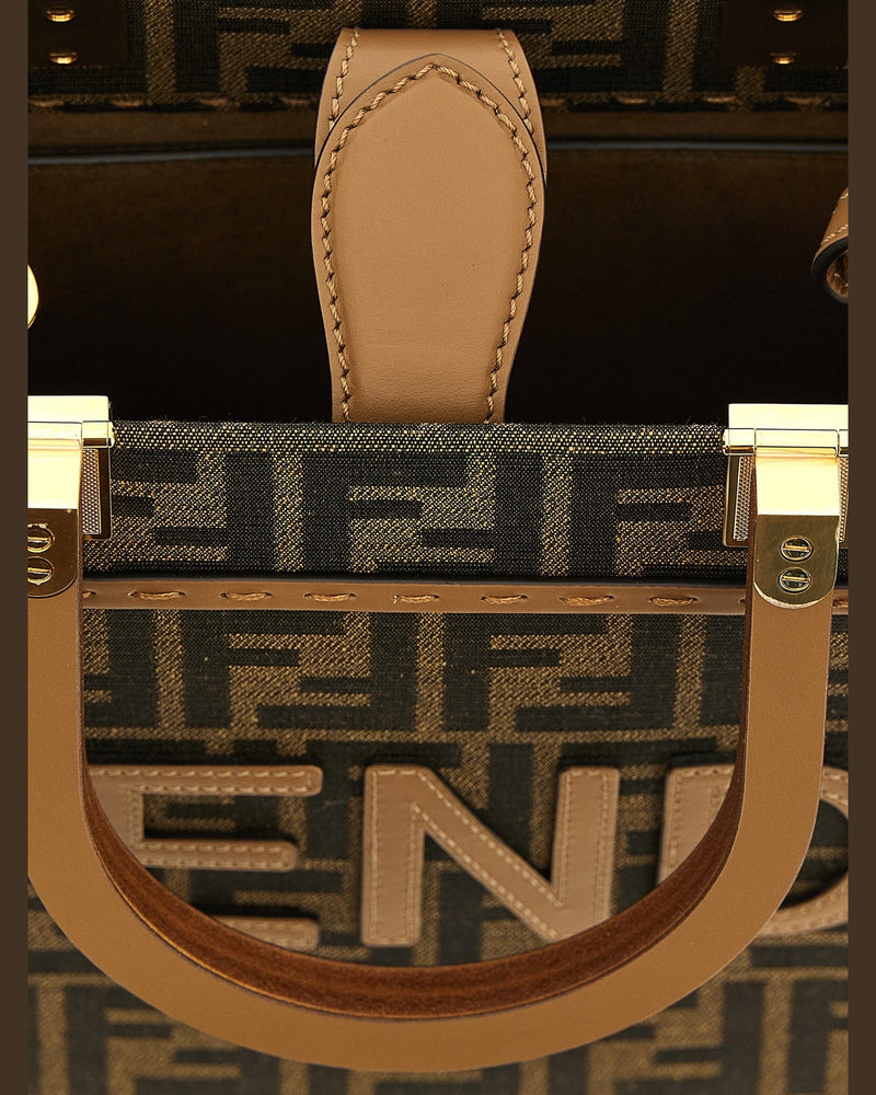 Fendi Sunshine Small Shopping Bag Glam Steals