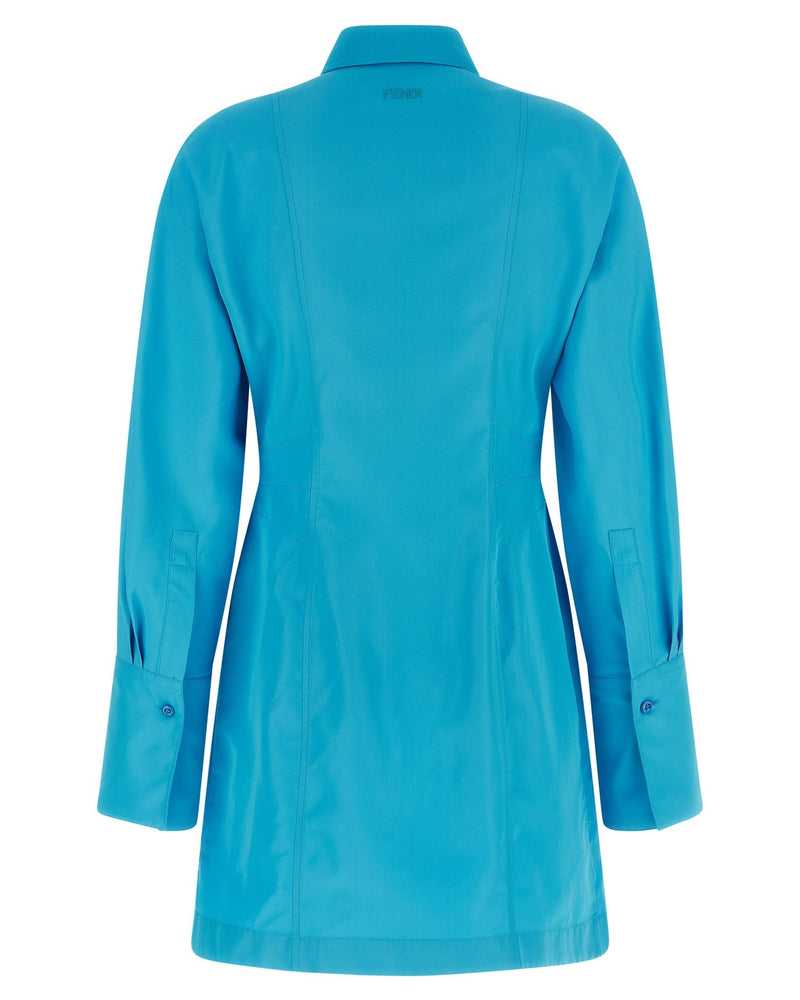 Fendi Viscose Techno Dress Glam Steals