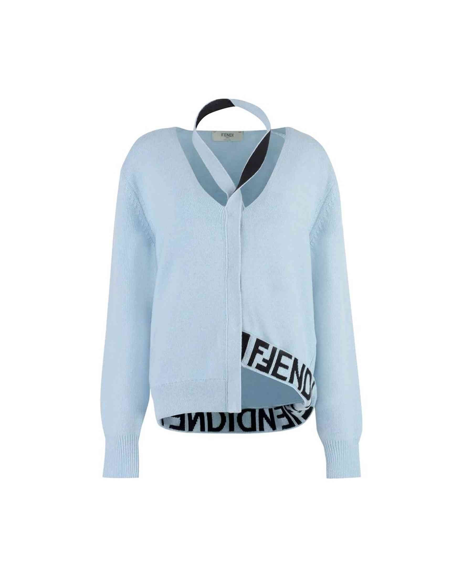 Fendi Wool And Cashmere Cardigan Glam Steals