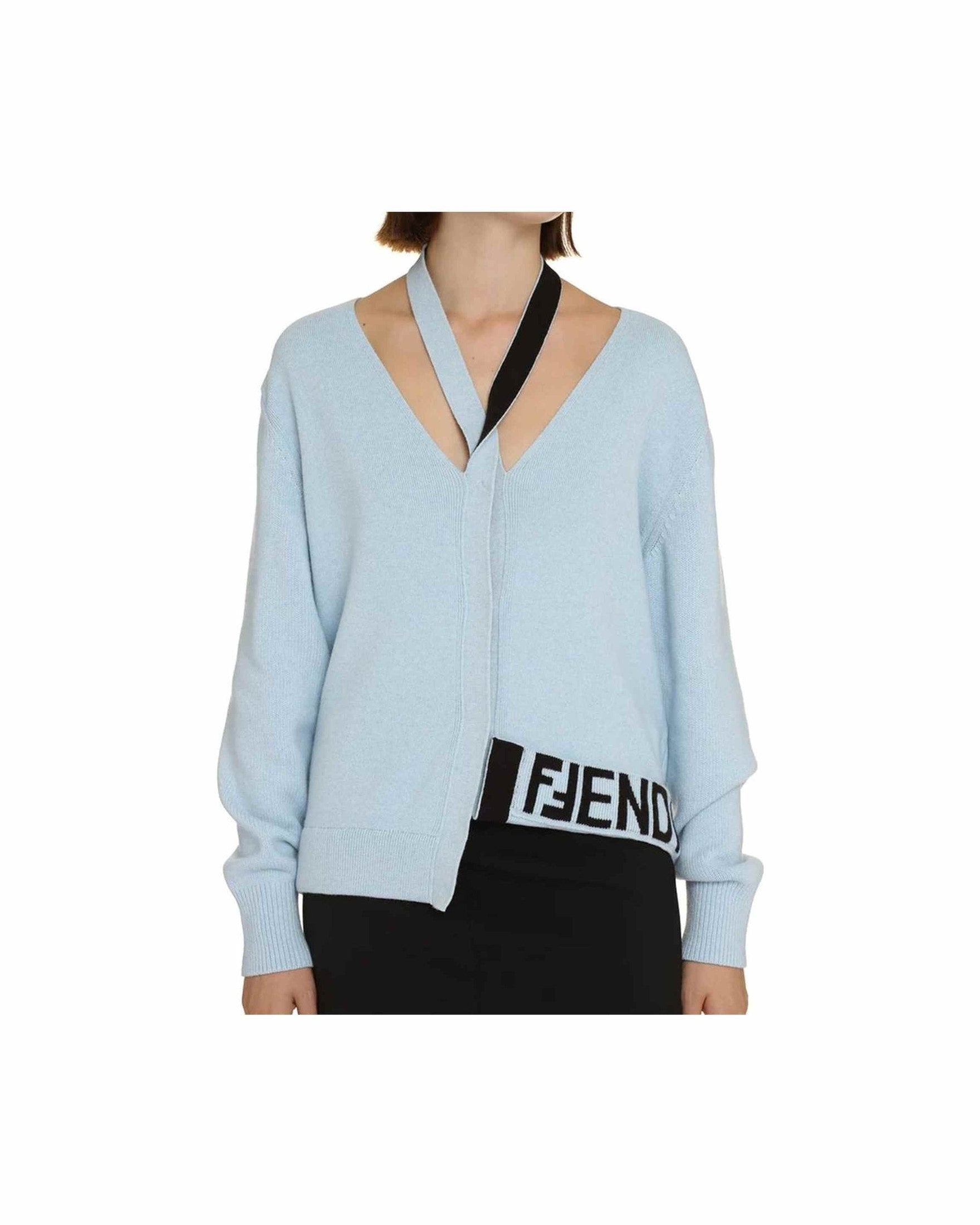 Fendi Wool And Cashmere Cardigan Glam Steals