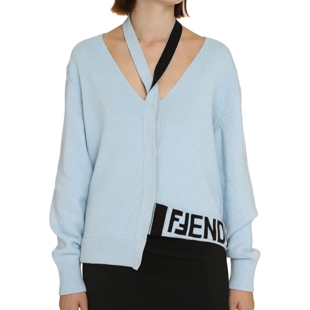 Fendi Wool And Cashmere Cardigan Glam Steals