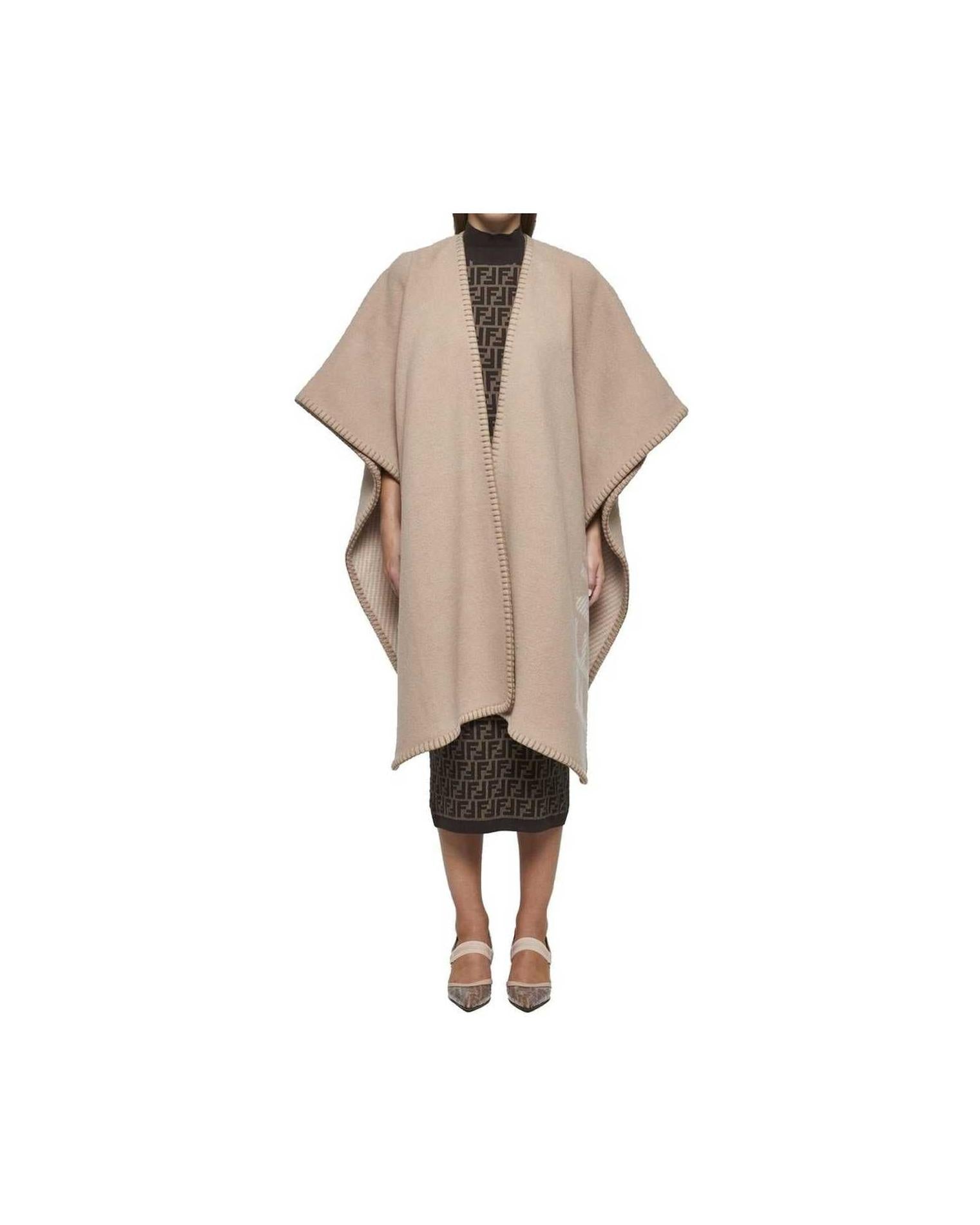 Fendi Wool And Cashmere Poncho Glam Steals