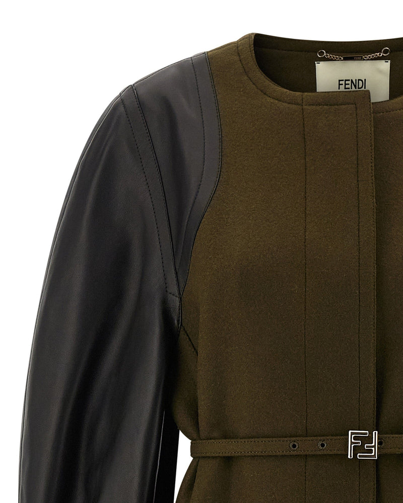 Fendi Wool Felt Coat Glam Steals