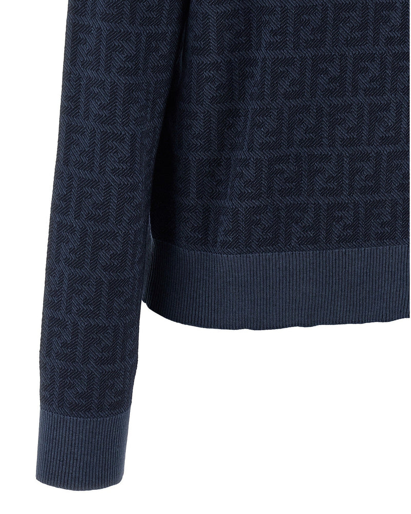 Fendi Wool Ff Cardigan Glam Steals