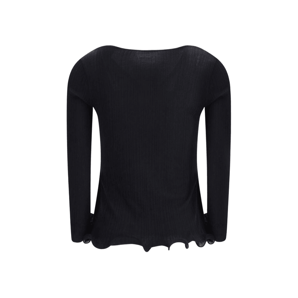 Fendi Wool Long Sleeved Virgin Top Glam Steals
