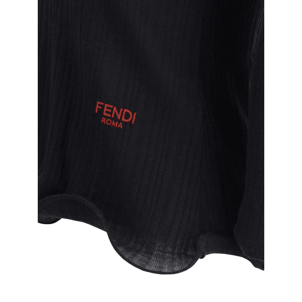 Fendi Wool Long Sleeved Virgin Top Glam Steals