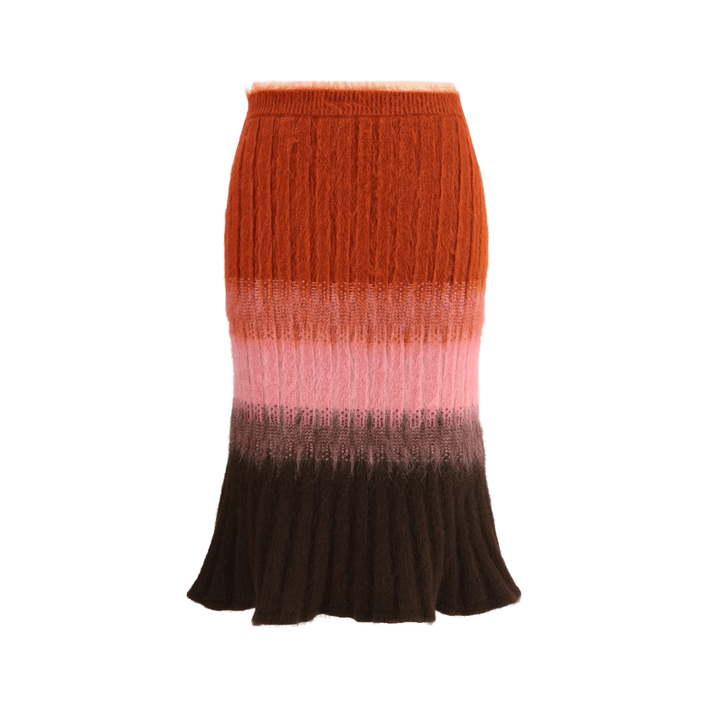 Fendi Wool Mohair and Midi Skirt Glam Steals