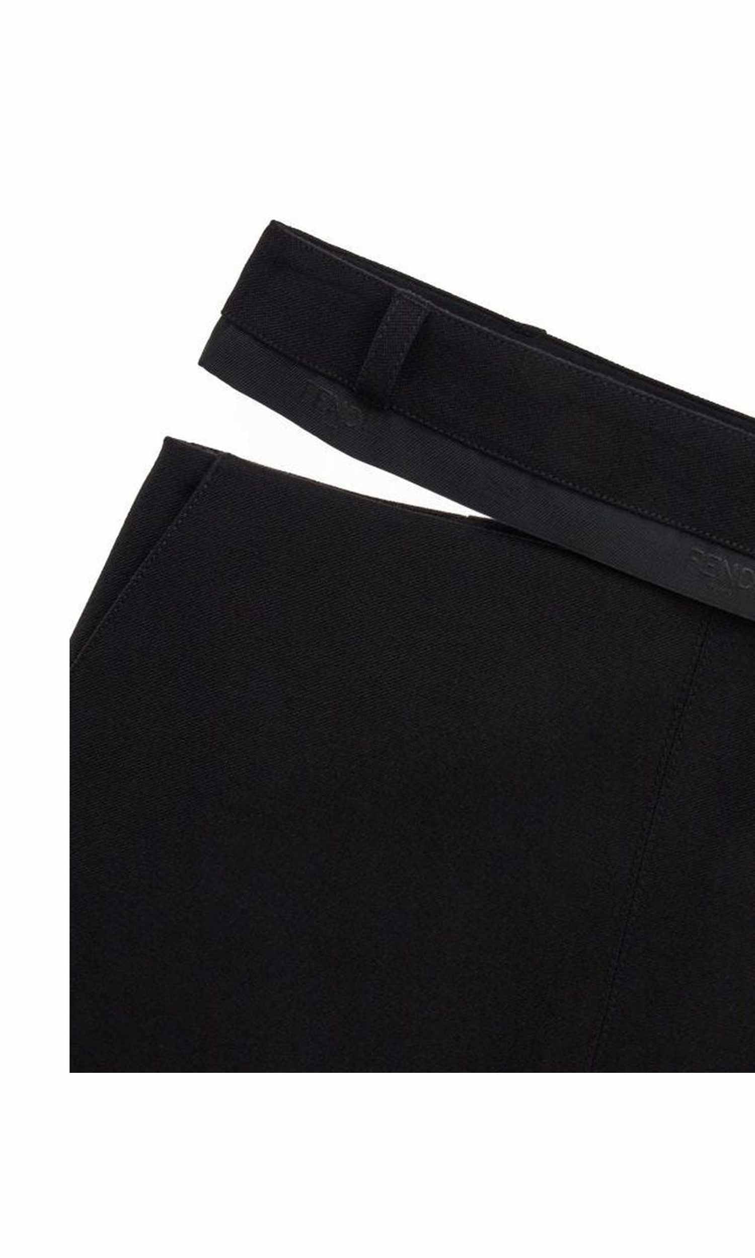 Fendi Wool Virgin Grain De Poud Skirt Glam Steals