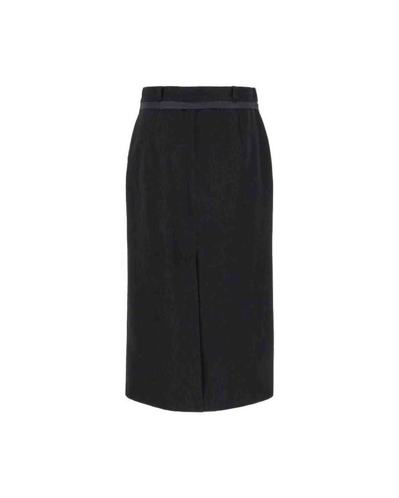 Fendi Wool Virgin Grain De Poud Skirt Glam Steals