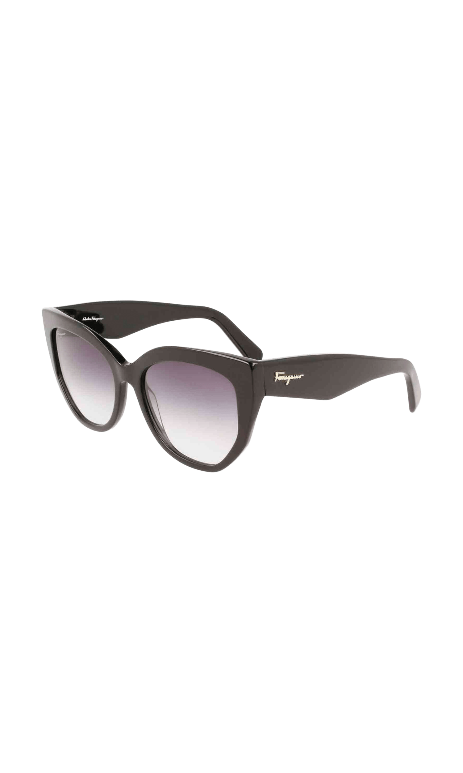 Ferragamo Acetate Black Sunglasses Glam Steals
