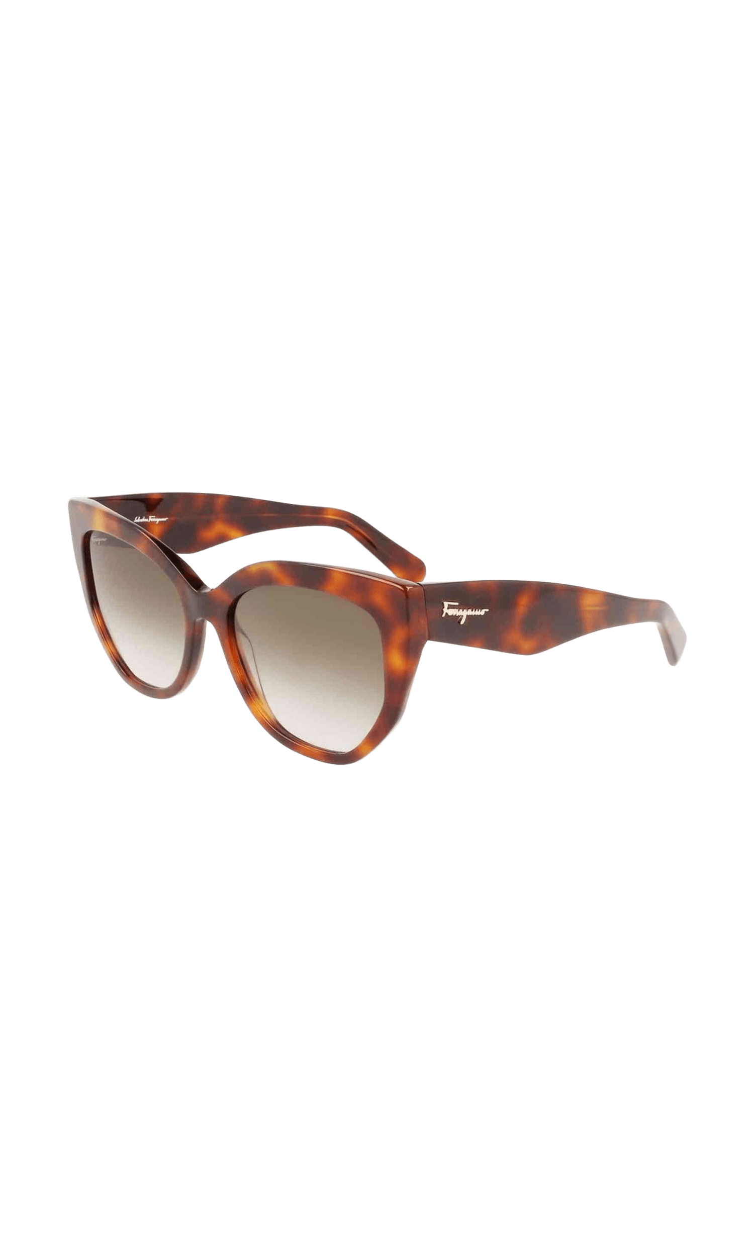 Ferragamo Acetate Brown Sunglasses Glam Steals