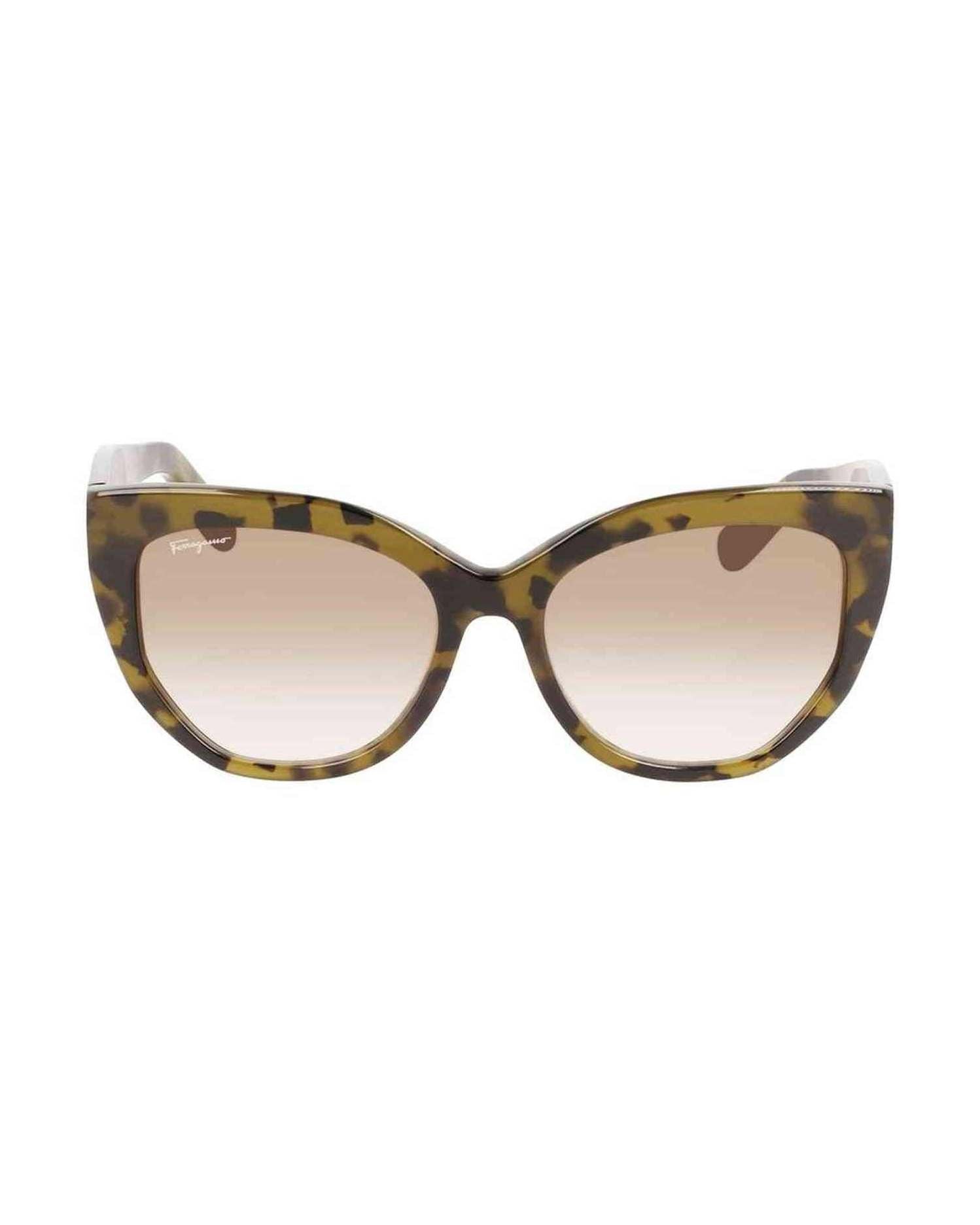 Ferragamo Acetate Brown Sunglasses Glam Steals