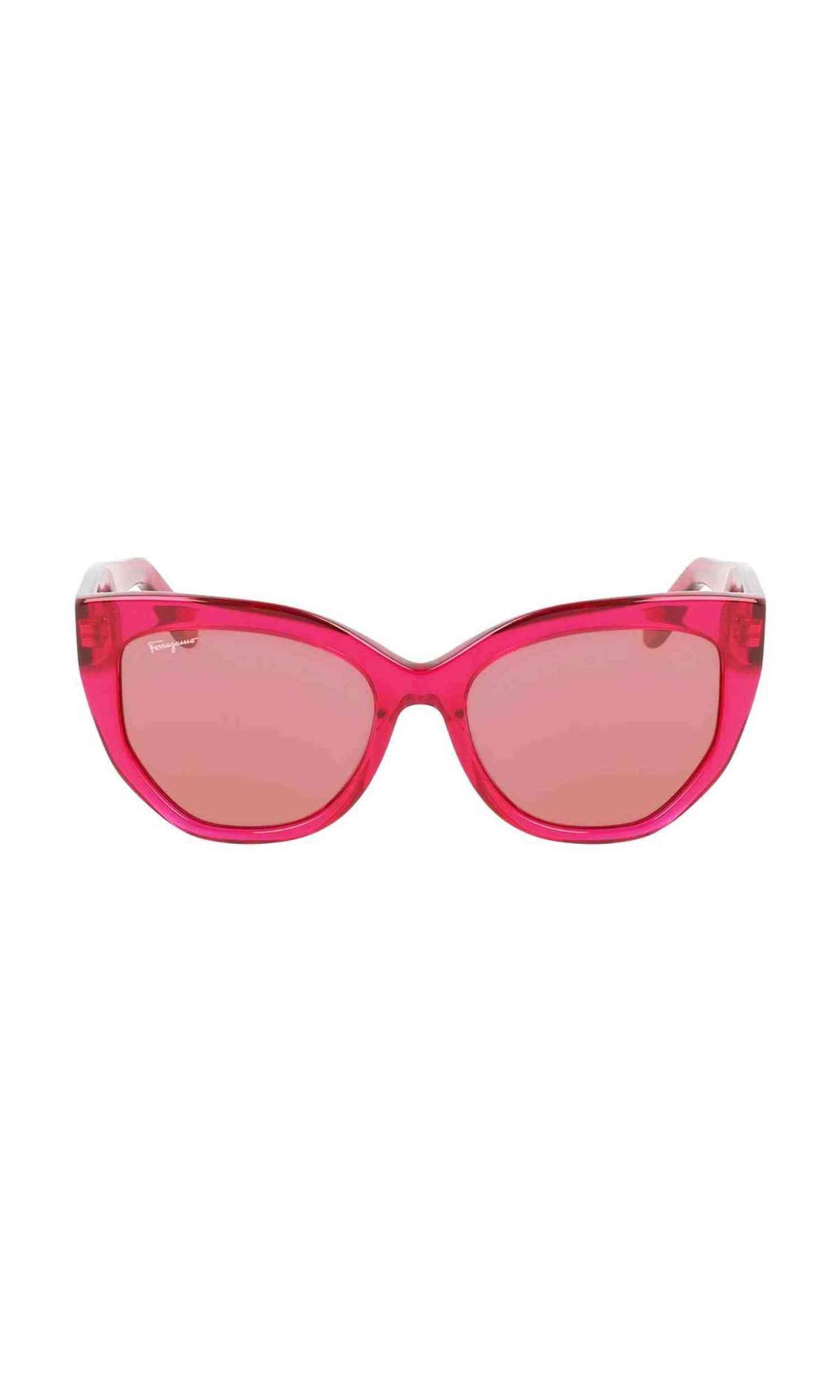 Ferragamo Acetate Red Sunglasses Glam Steals