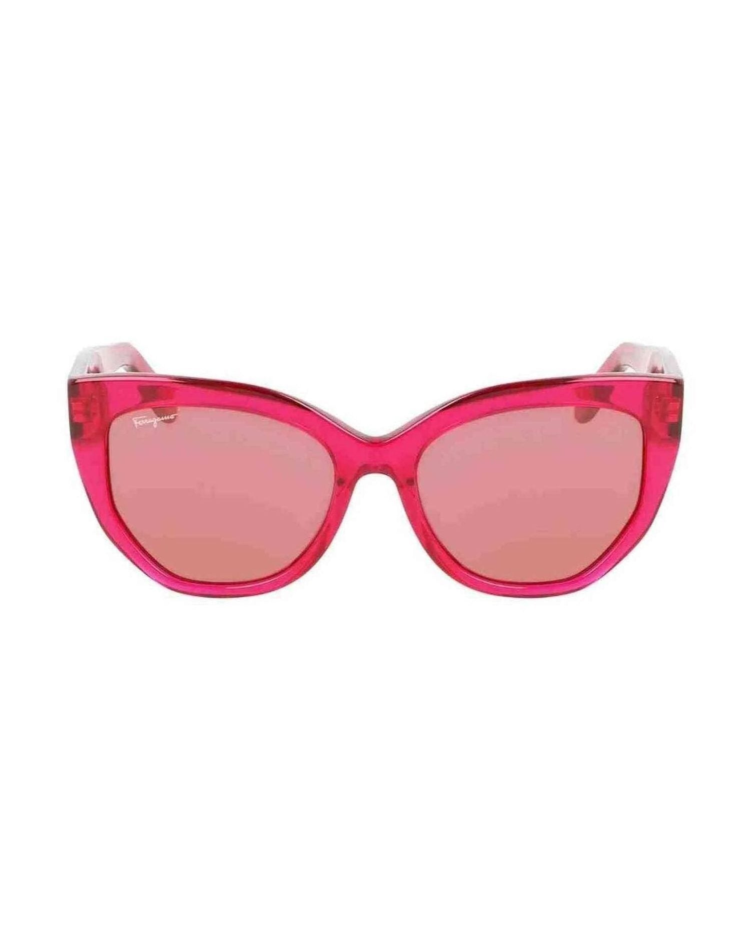 Ferragamo Acetate Red Sunglasses Glam Steals