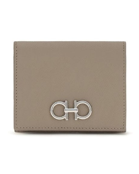 Ferragamo Beige Leather Calf Bos Taurus Shoulder Bag Glam Steals