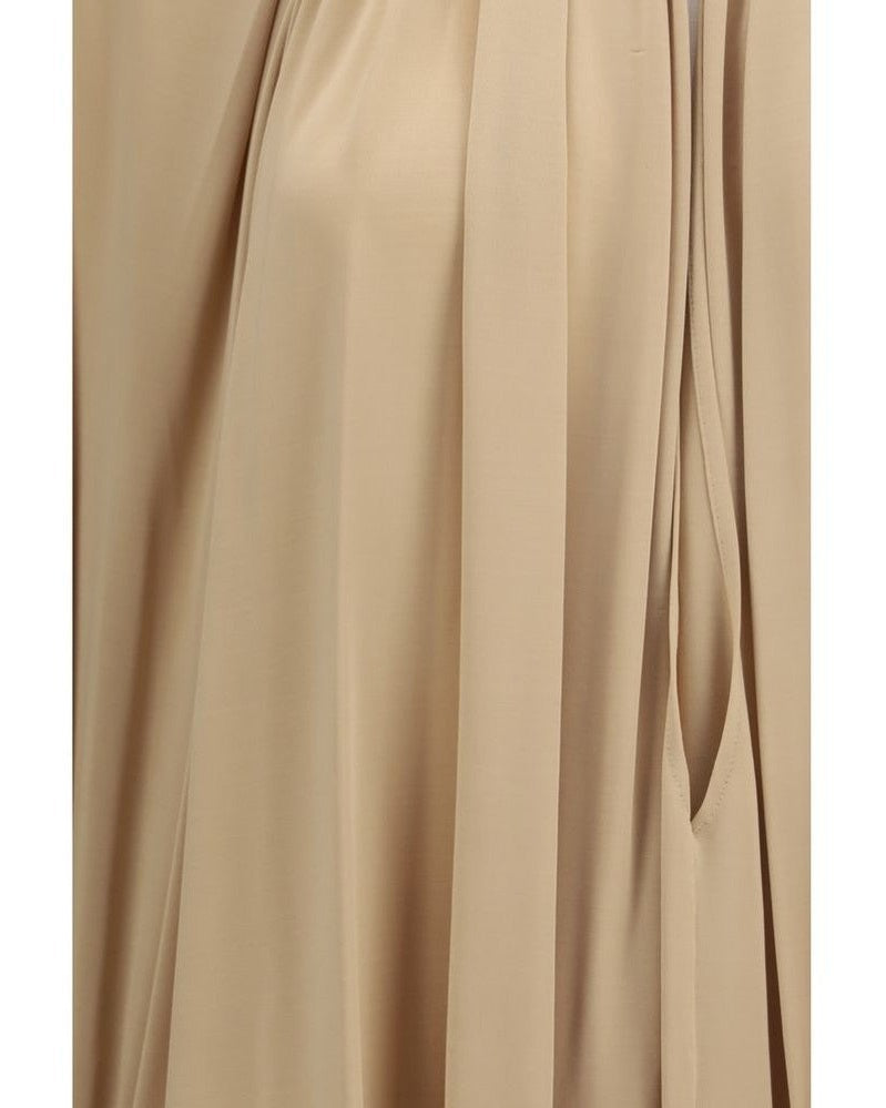 Ferragamo Beige Viscose Top Glam Steals
