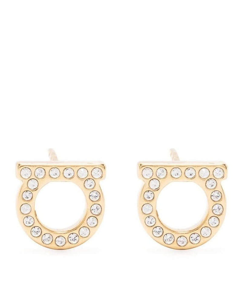 Ferragamo Bijoux Golden Earrings Glam Steals