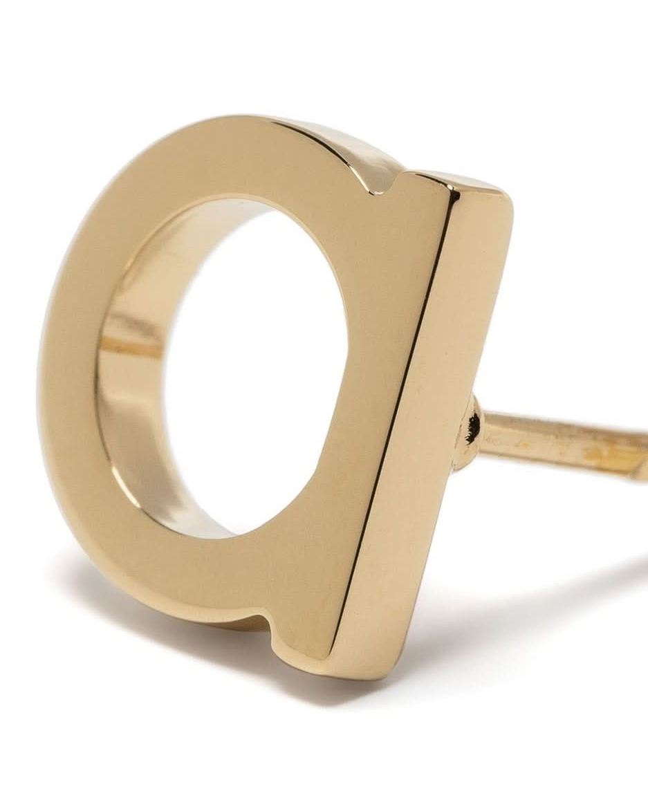 Ferragamo Bijoux Golden Earrings Jewellery