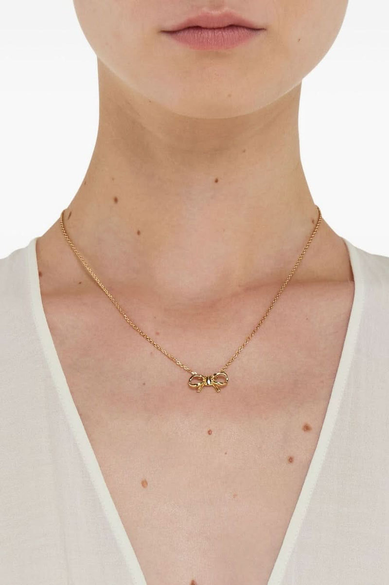 Ferragamo Bijoux Golden Necklace Glam Steals