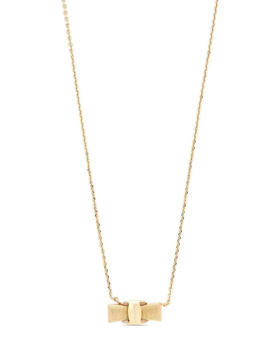 Ferragamo Bijoux Golden Necklaces Jewellery