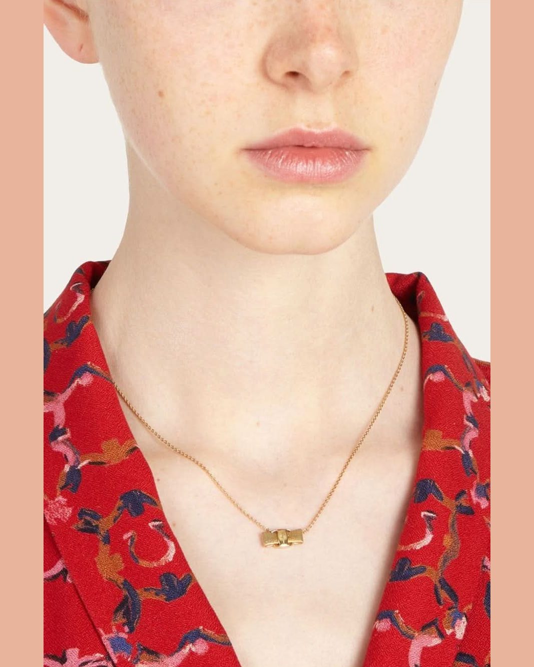 Ferragamo Bijoux Golden Necklaces Jewellery