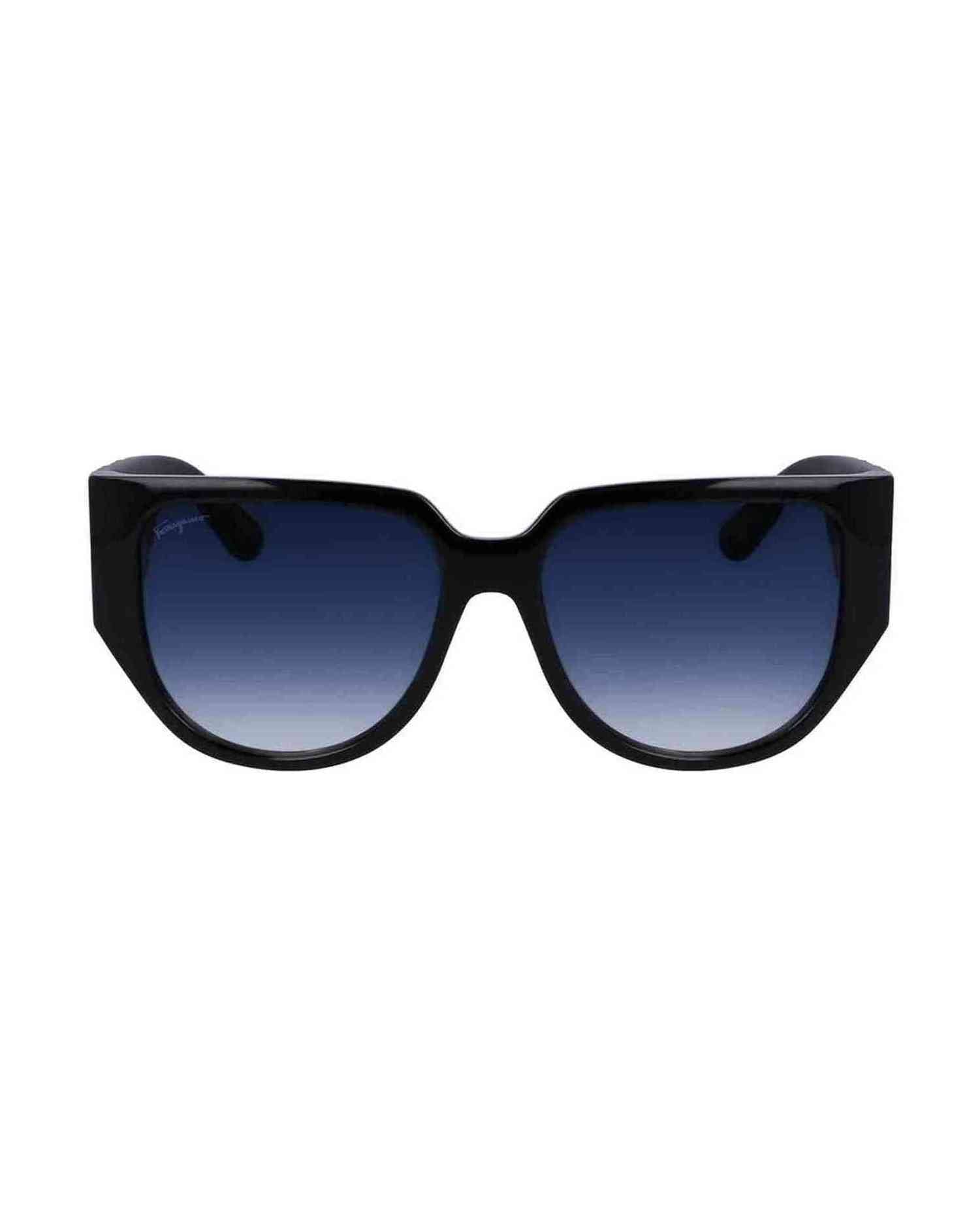 Ferragamo Bio Injected Black Sunglasses Glam Steals