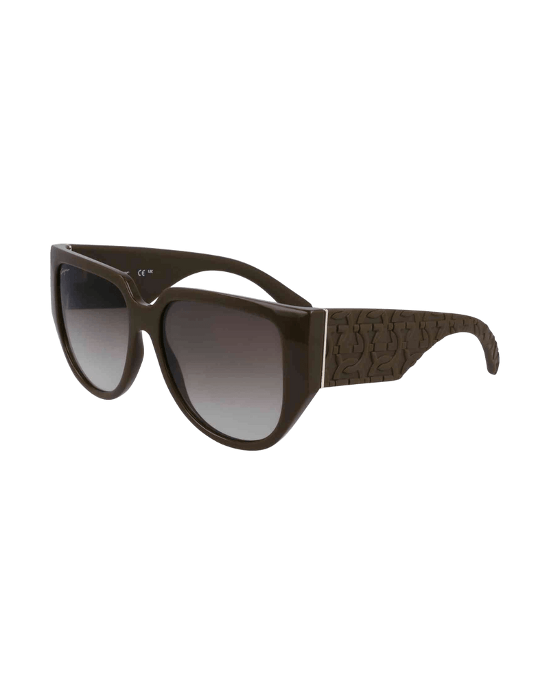 Ferragamo Bio Green Injected Sunglasses Glam Steals