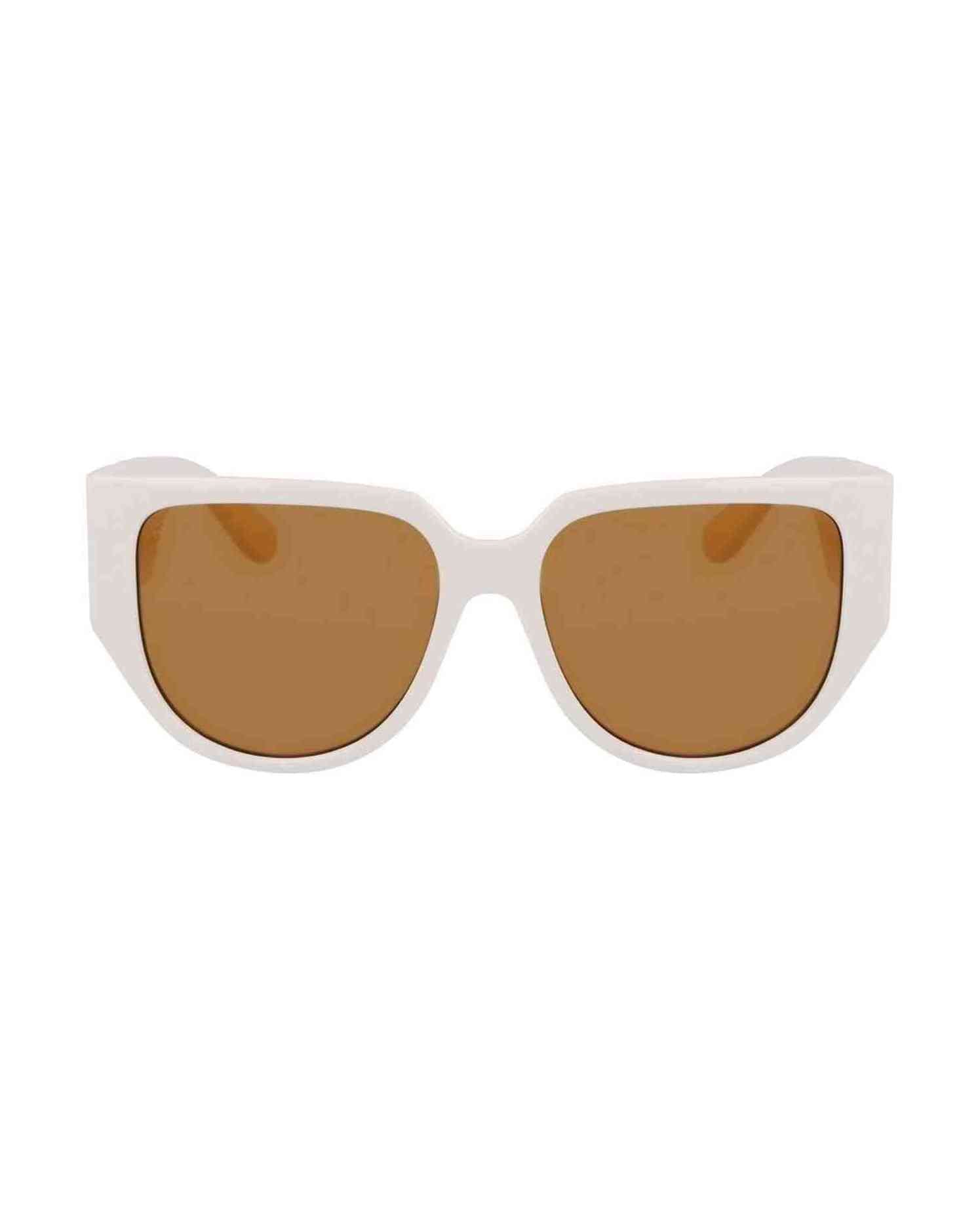 Ferragamo Bio Injected White Sunglasses Glam Steals
