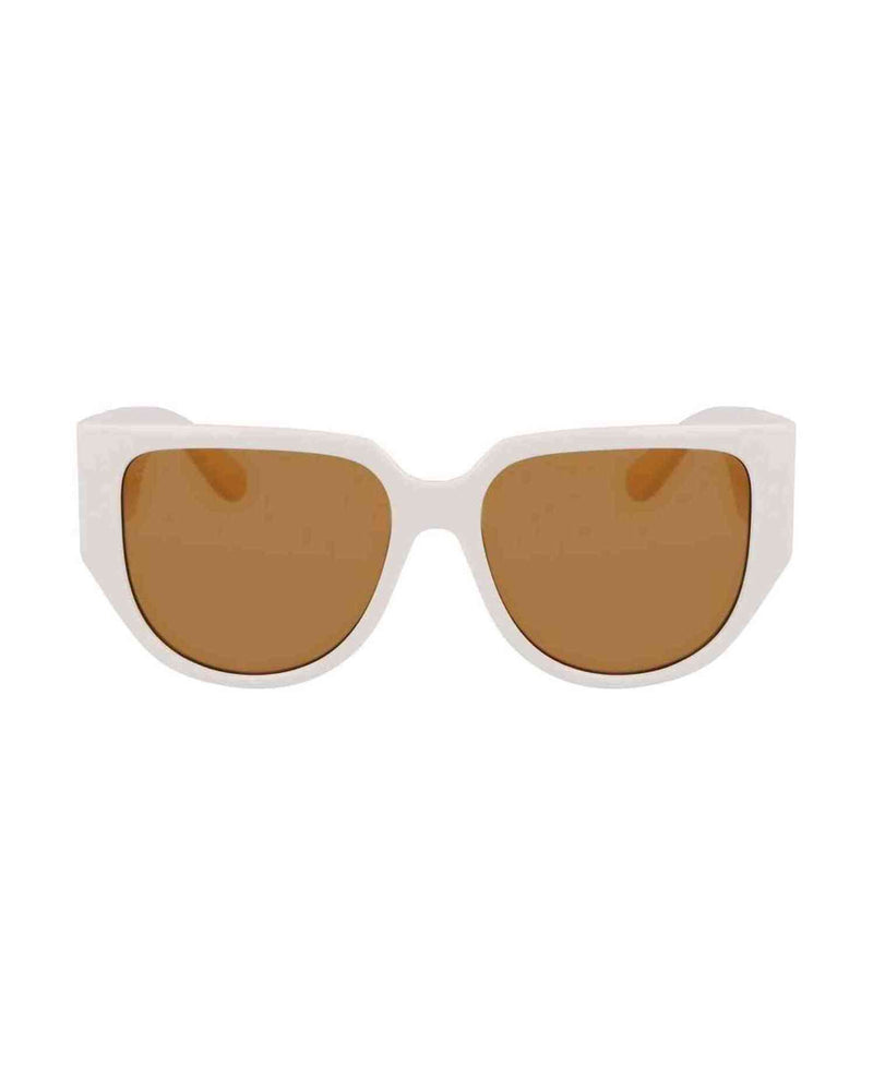 Ferragamo Bio Injected White Sunglasses Glam Steals