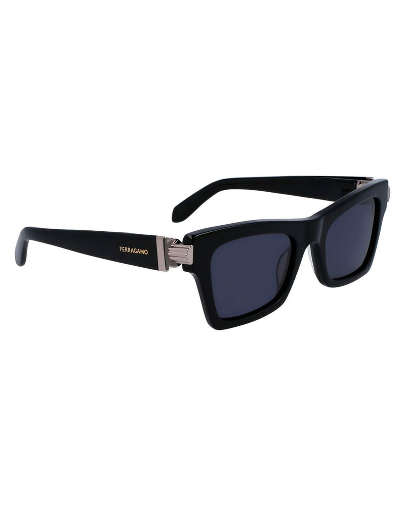 Ferragamo Black Acetate Sunglasses Glam Steals