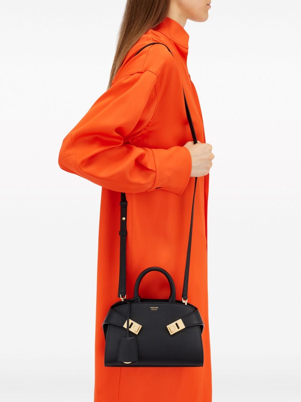 Ferragamo Black Bag Glam Steals