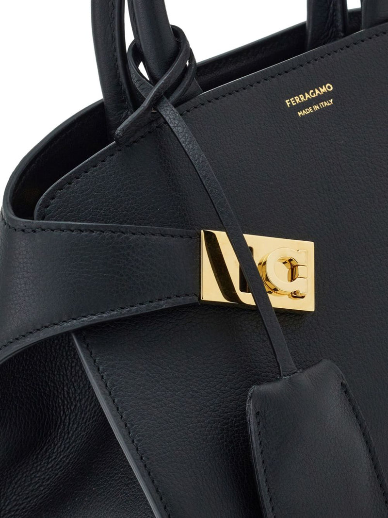 Ferragamo Black Bag Glam Steals