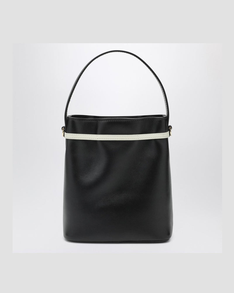 Ferragamo Black Bow Bucket Bag Glam Steals