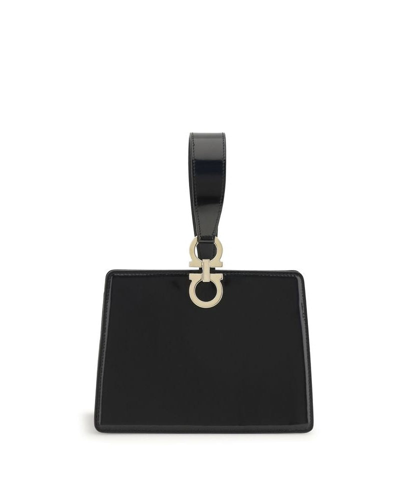 Ferragamo Black Clutch Bag Glam Steals