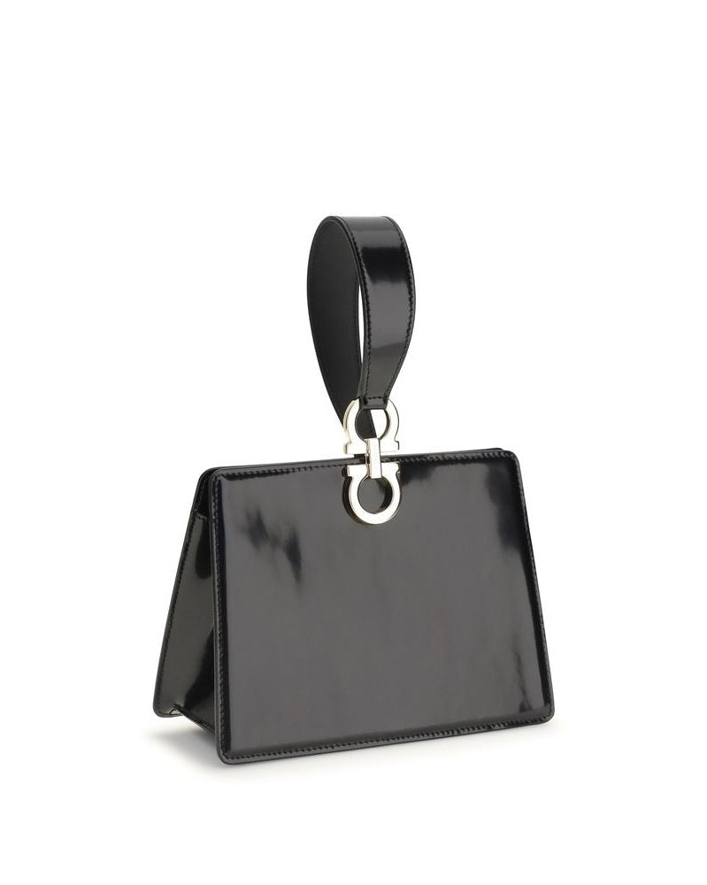 Ferragamo Black Clutch Bag Glam Steals