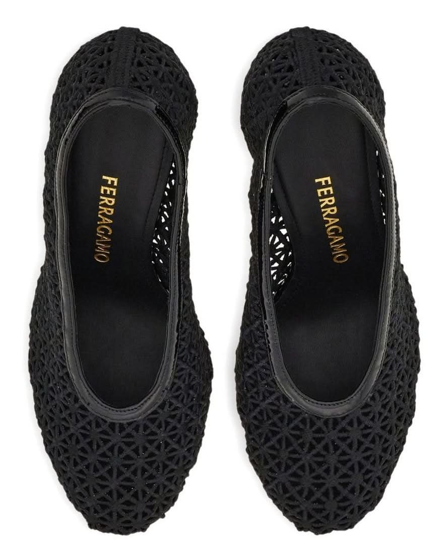 Ferragamo Black Heel High Heel