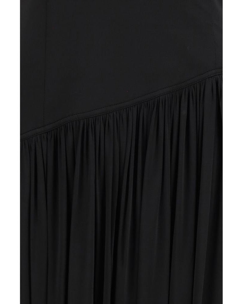 Ferragamo Black Viscose Cocktail Dress 