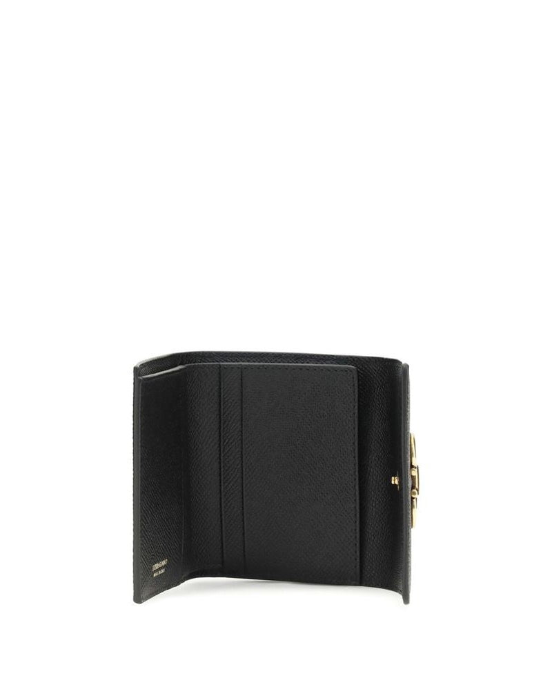Ferragamo Black Wallet Glam Steals