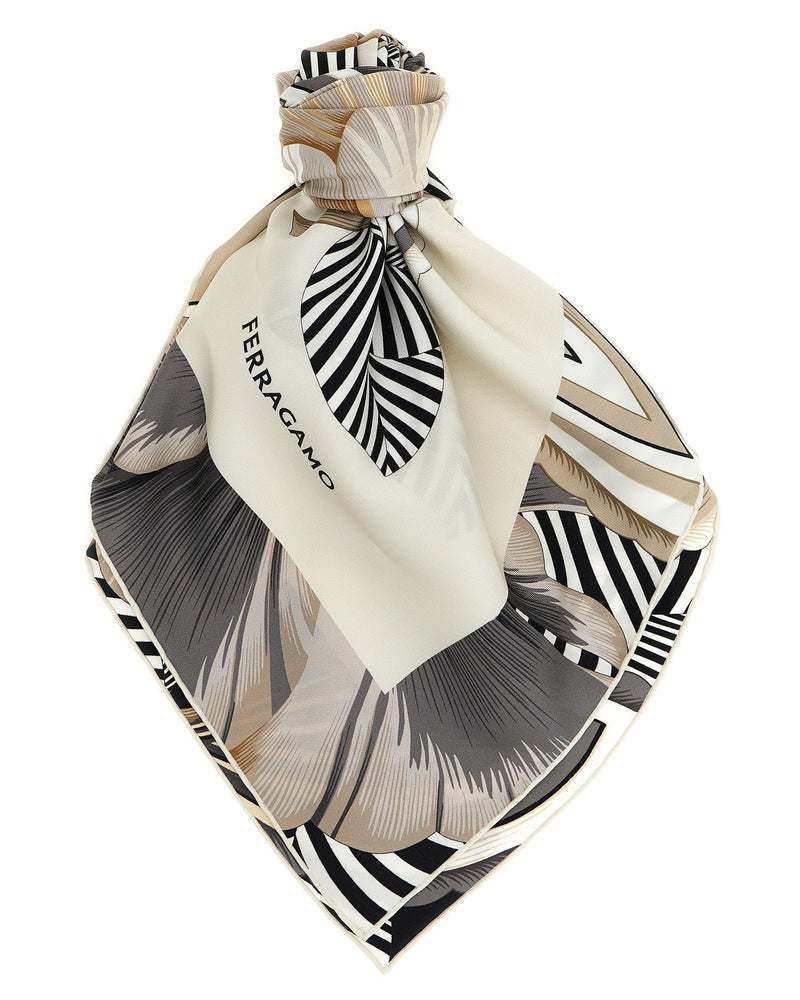 Ferragamo Brezza Print Scarf Glam Steals