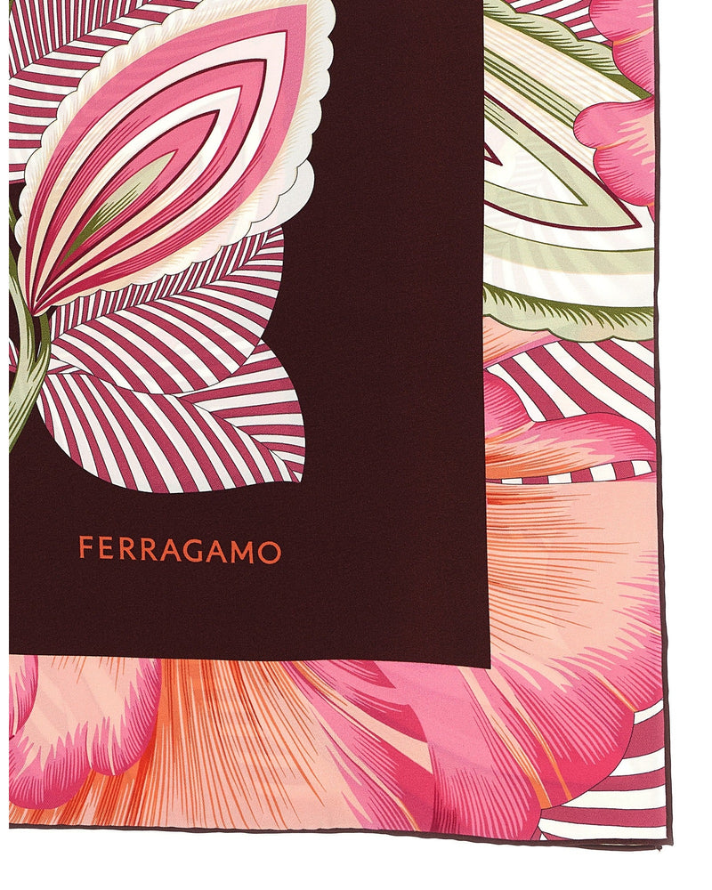 Ferragamo Brezza Print Scarf Glam Steals
