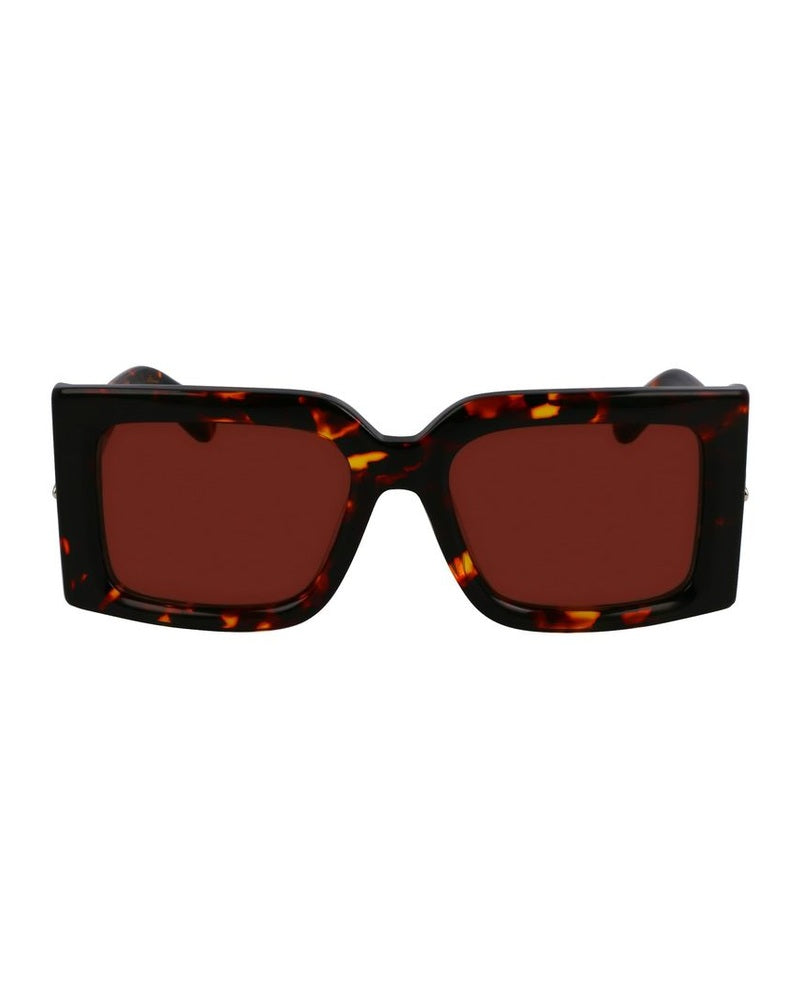 Ferragamo Brown Acetate Sunglasses Glam Steals