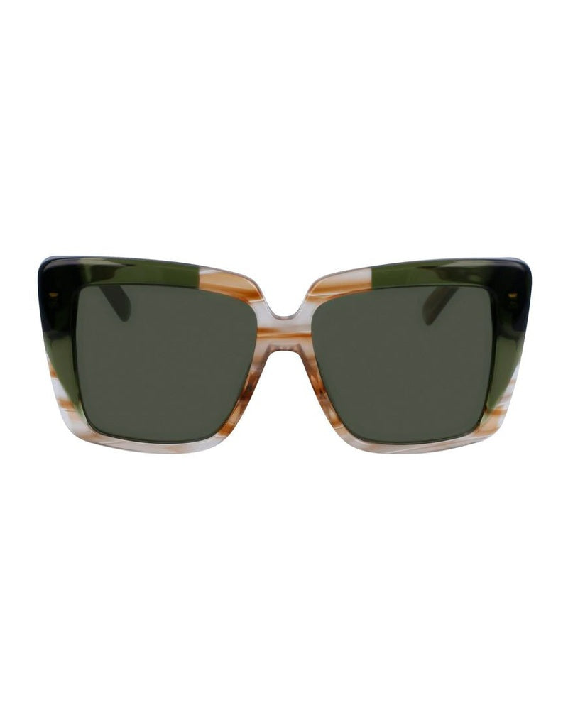 Ferragamo Brown Acetate Sunglasses Glam Steals
