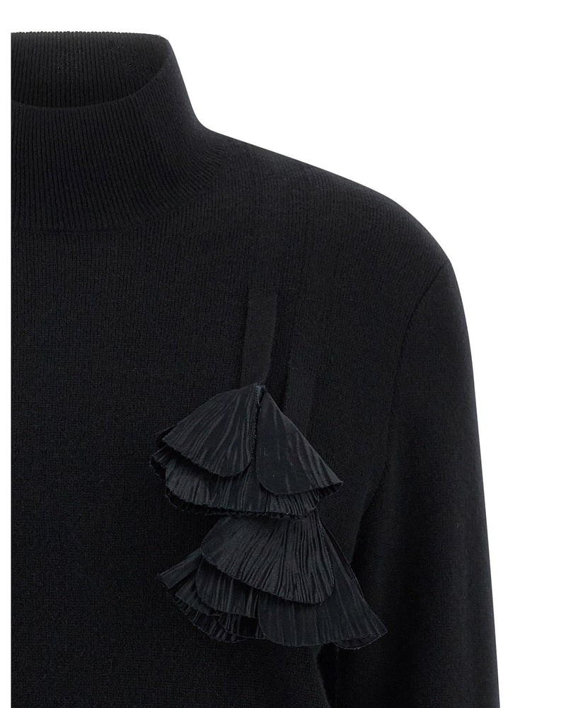 Ferragamo Floral Insert Sweater Glam Steals