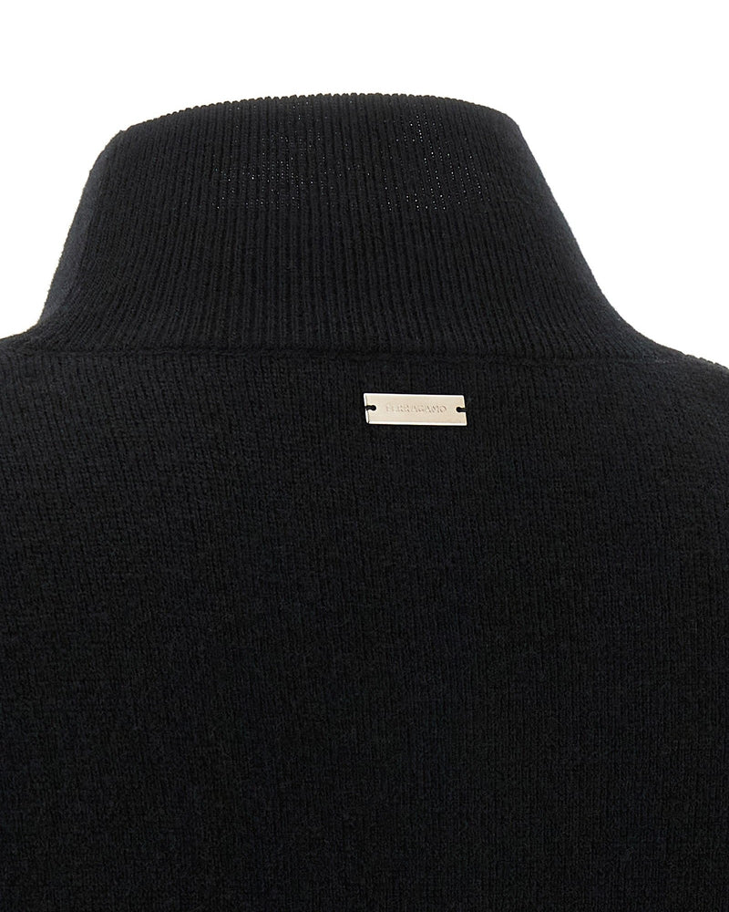 Ferragamo Floral Insert Sweater Glam Steals