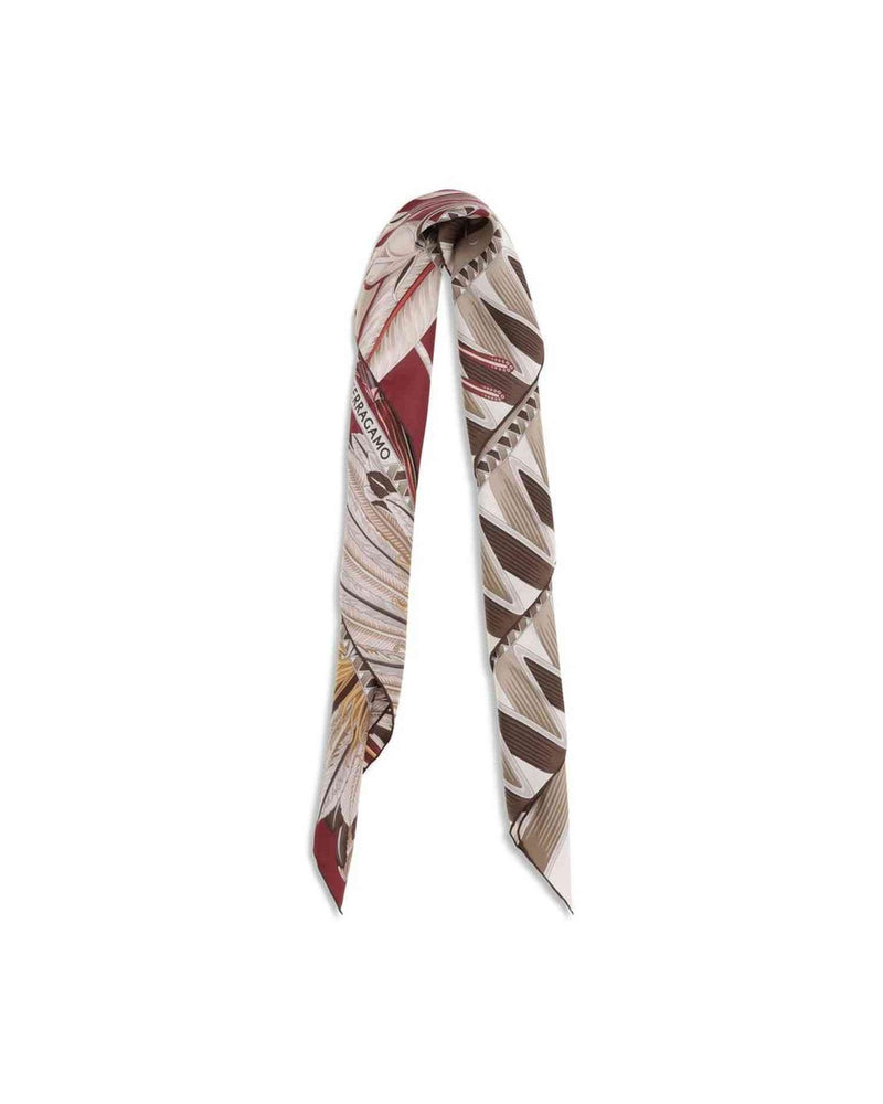 Ferragamo Giada print silk Scarf Glam Steals