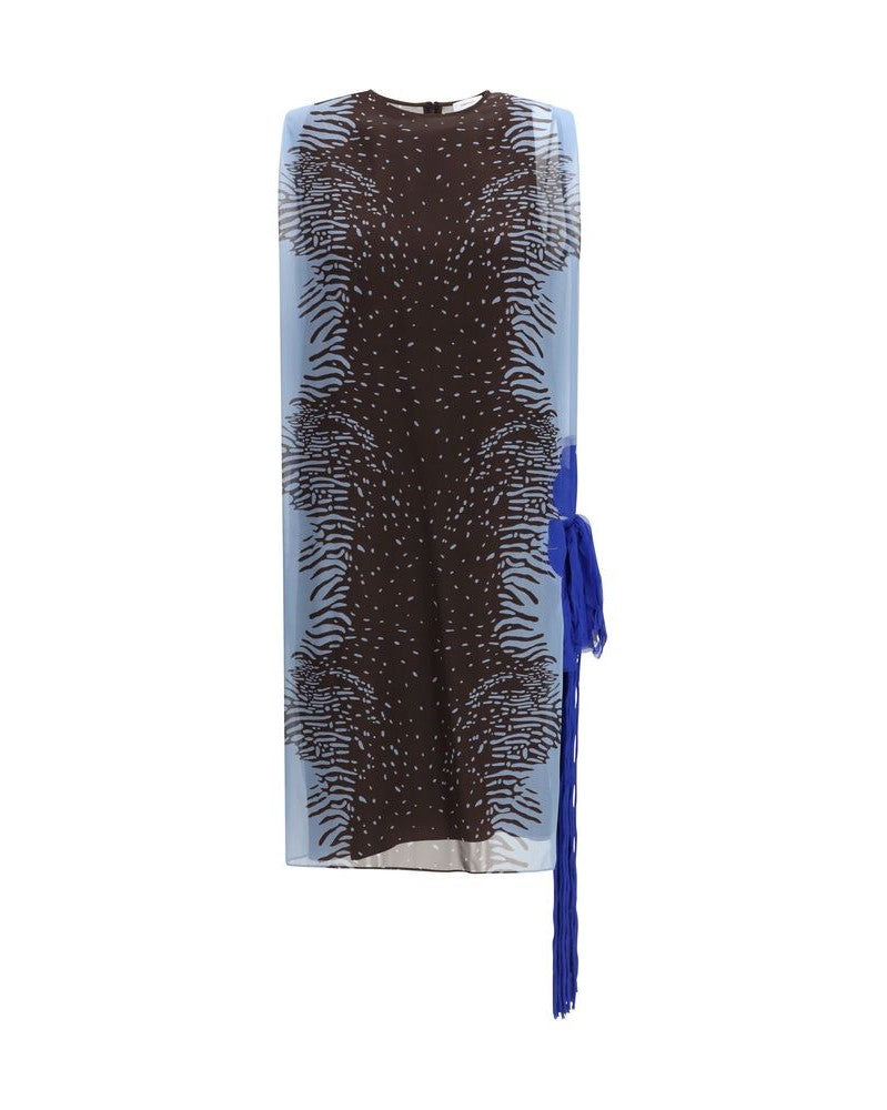 Ferragamo Multicolor Silk Cocktail Dress Glam Steals