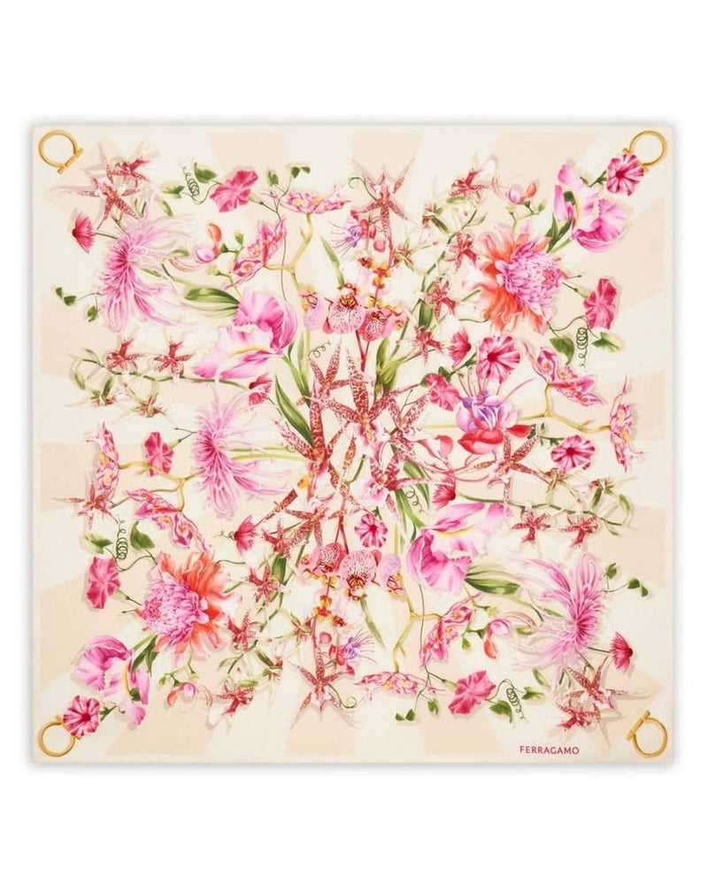 Ferragamo Pink Scarf Scarves Hats & Gloves